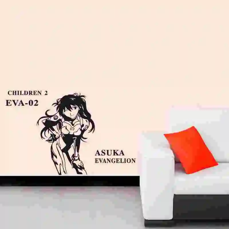 EVA Wall Decals Vinyl Stickers Home Decor Decorative Decoration Anime Car | Дом и сад