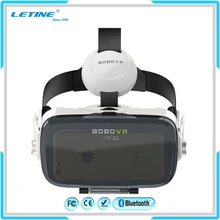 VR Bluetooth Virtual Reality 3D Phone Glasses Google Cardboard 2.0 for 3.5-6.0″ Phones +Bluetooth Gamepad Wireless BOBOVR Z4