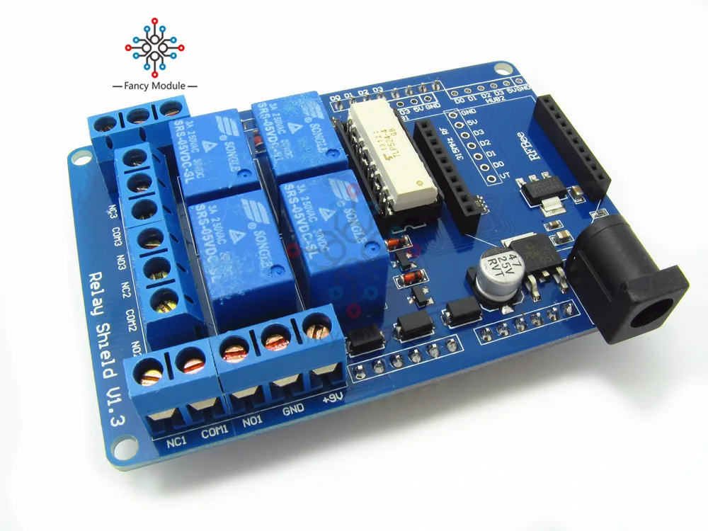 

240V 3A 4 Channel Wireless Relay Module Opto-isolator Xbee Bluetooth Bee Relay Shield Expansion Board Switch For Arduino HomeApp