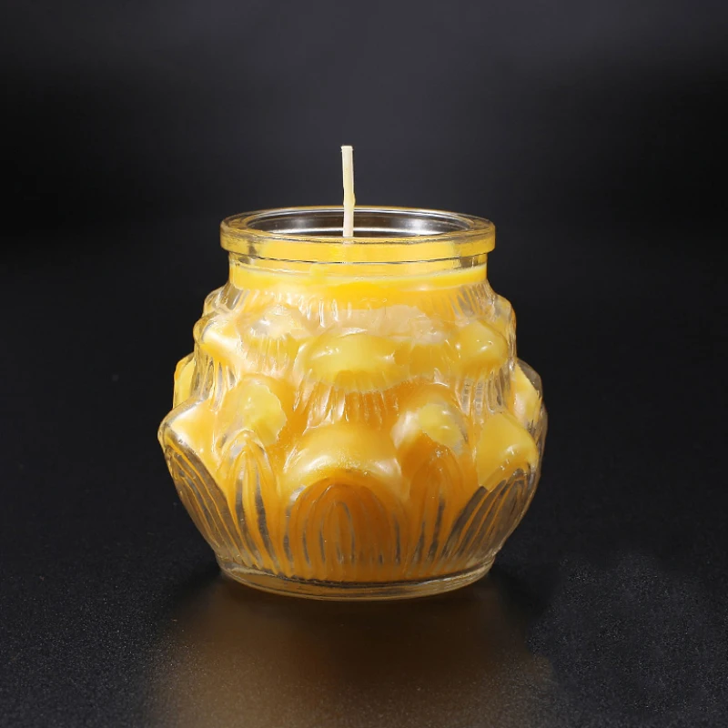 butter lamp candles ghee 3 days 72 hours burning2