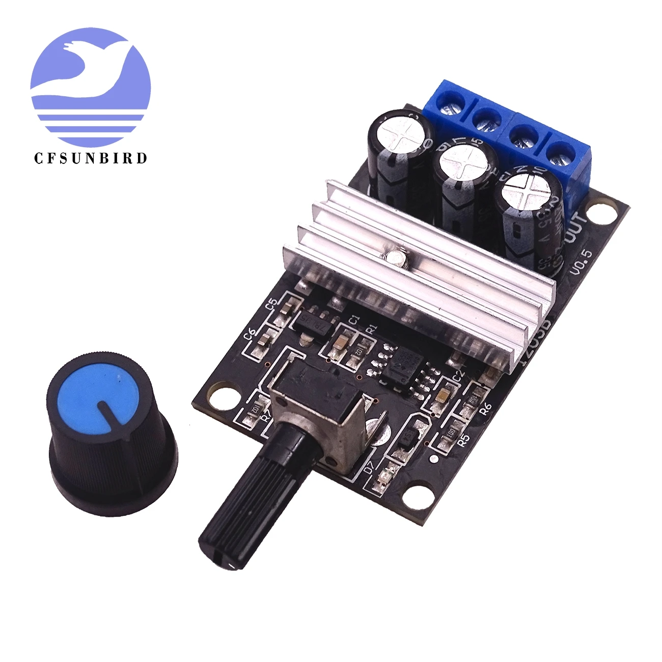 Переключатель скорости двигателя PWM DC 6 в 12 В 24 28 3 А регулятор Регулируемый