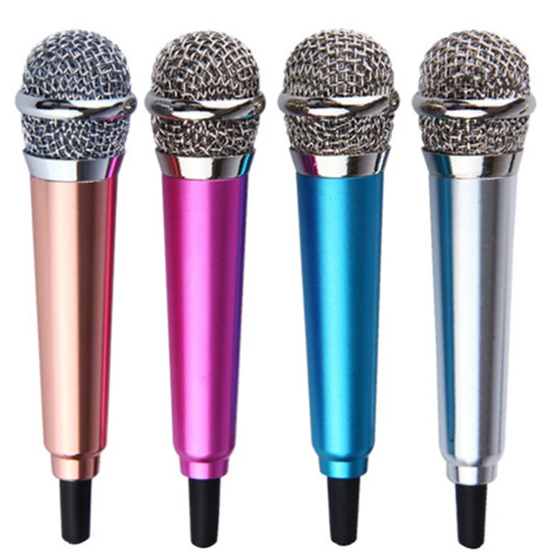 

Handheld Mic Portable Mini 3.5mm Stereo Studio Speech Mic Audio Microphone For the Smart mobile Phone Desktop Accessories
