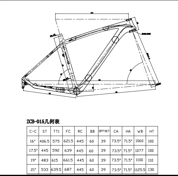 Discount 2018 carbon frame MTB carbon frame 29er  carbon mountain bike frame  carbon fiber frame  17.5 inch 19 inch 1