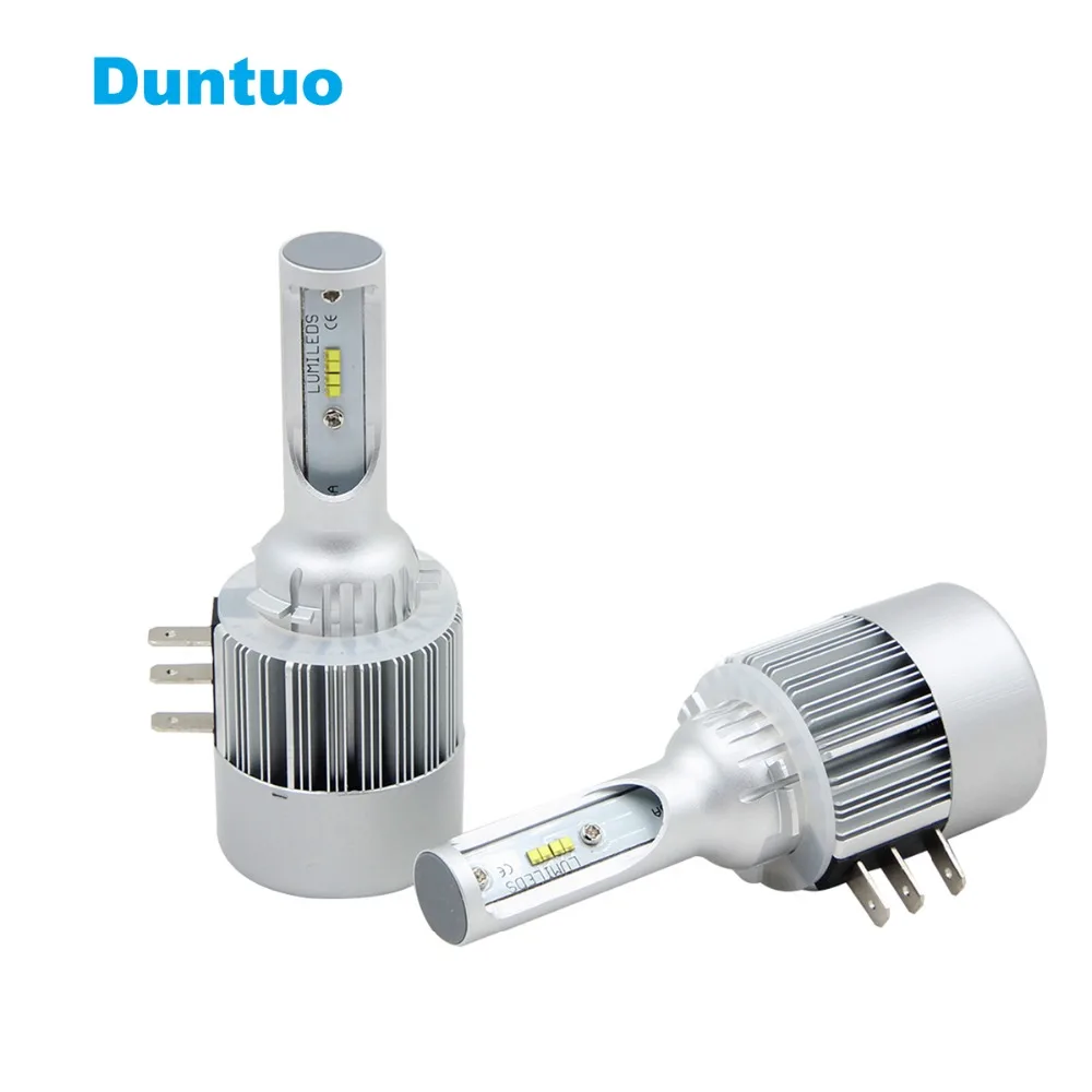 

H15 LED Car Headlights Auto Headlamp 80W 12000LM High Beam With DRL For Ford Explorer 2016