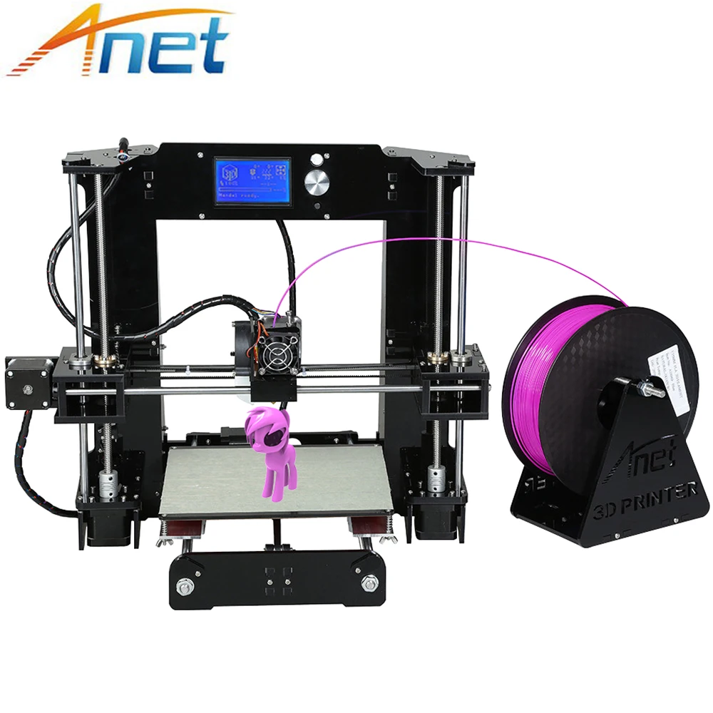 Anet A6 DIY 3D Printer Reprap Prusa i3 Big Size 220*220*250mm High Precision Kit with Filaments+16G SD Card+Tools for Free Anet A6 DIY 3D Printer Reprap Prusa i3 Big Size 220*220*250mm High Precision Kit with Filaments+16G SD Card+Tools for Free