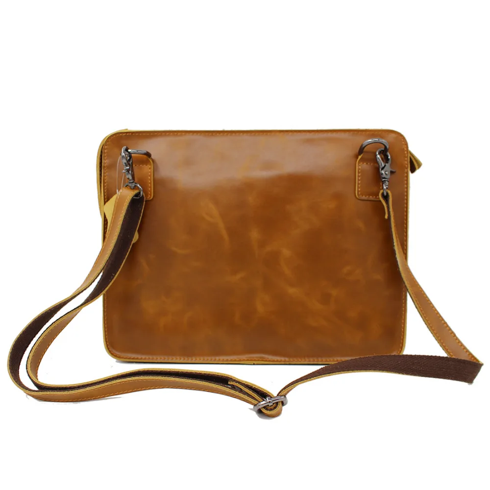 Buy New Arrival Men Genuine Leather Business Messenger