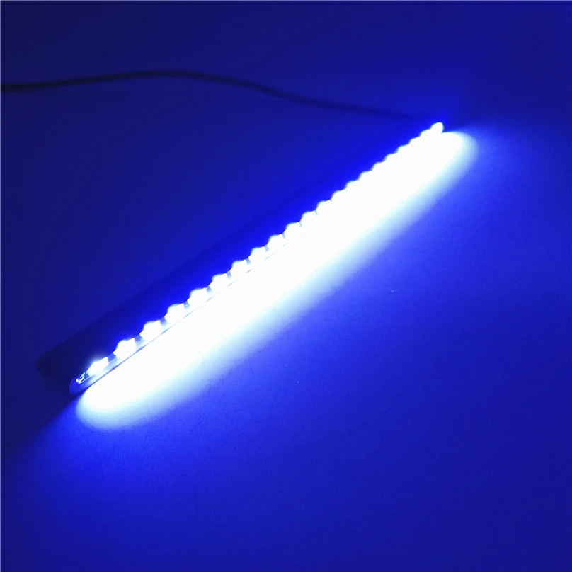 

Car Flashing 21 LED Daytime Running Light 2pcs Super Bright Daylight Car DRL SMD Car Styling Fog Light Led Strip Aluminum White