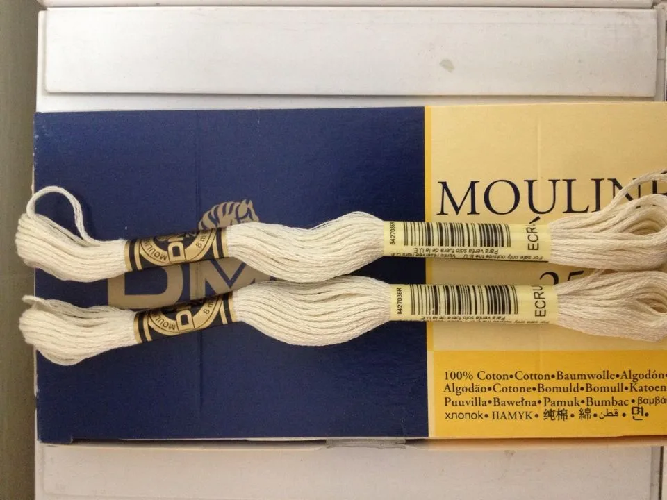 th 50pcs DMC threads 25USD original DMC cotton thread,true and real DMC cotton floss,full colors