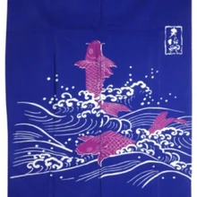 Принимаются индивидуальные заявки) Корея/Япония/Китай суши ресторан кухня висячие двери ткань занавес карп(85x140 см