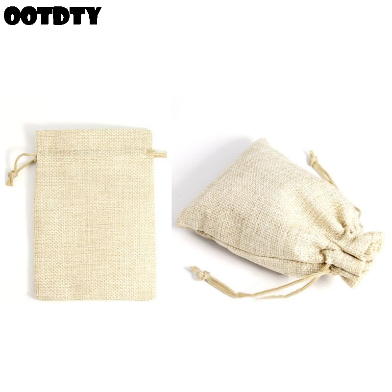 

40 Burlap Bags with Drawstring Gift Bags Jewelry Pouches Sacks for Wedding Party and DIY Craft
