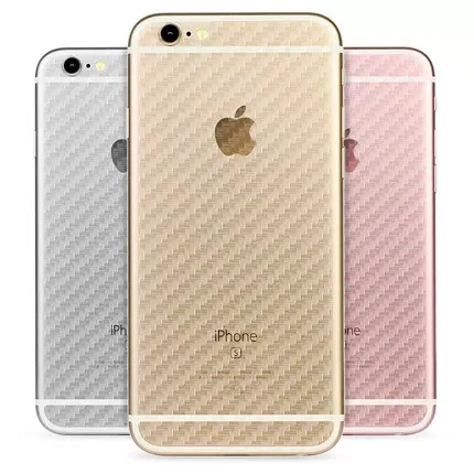 Для iPhone 6 6s полное покрытие 3D защита от отпечатков пальцев из углеродного волокна