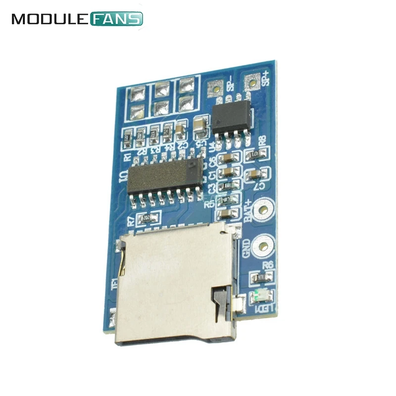 Плата mp3 декодера с TF картой GPD2846A 2 Вт модуль усилителя для модуля питания Arduino GM