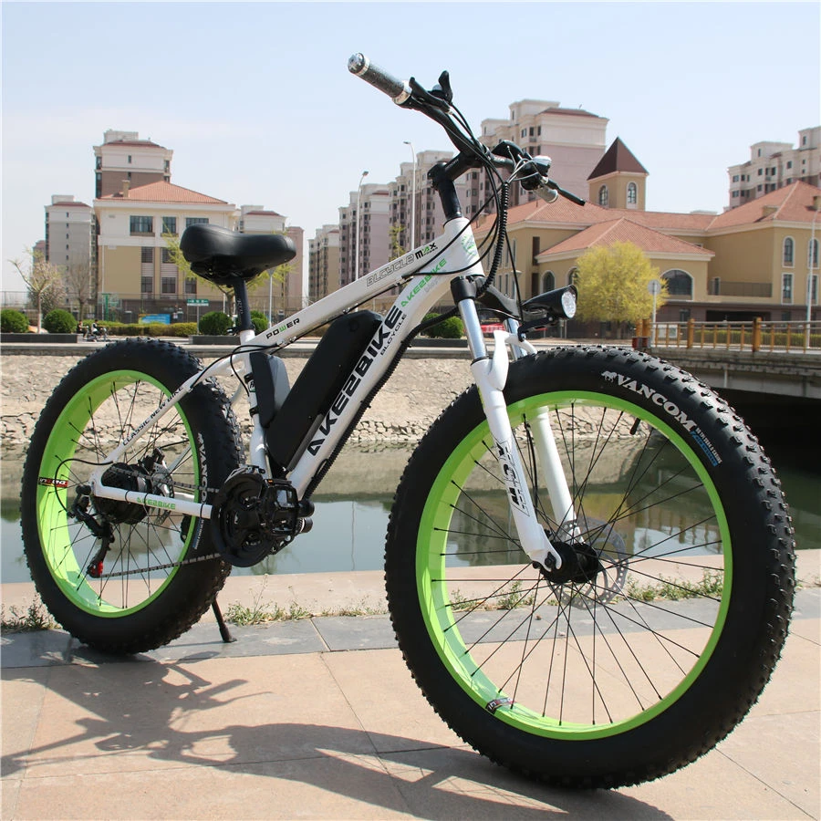 26 インチ電動マウンテン自転車脂肪電動自転車 4 0 雪タイヤ電動自転車ビーチ雪バイク 電動自転車 Aliexpress