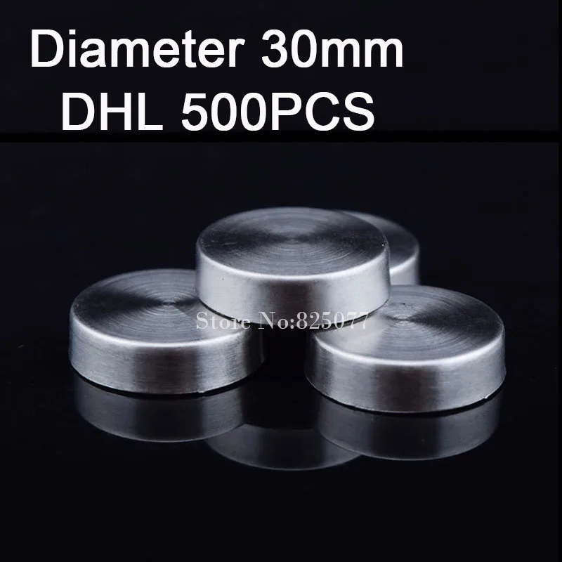 

500PCS Diameter 30mm screw cover caps 304 stainless steel standoff screw cover advertisement fixing screws mirror screws KF855