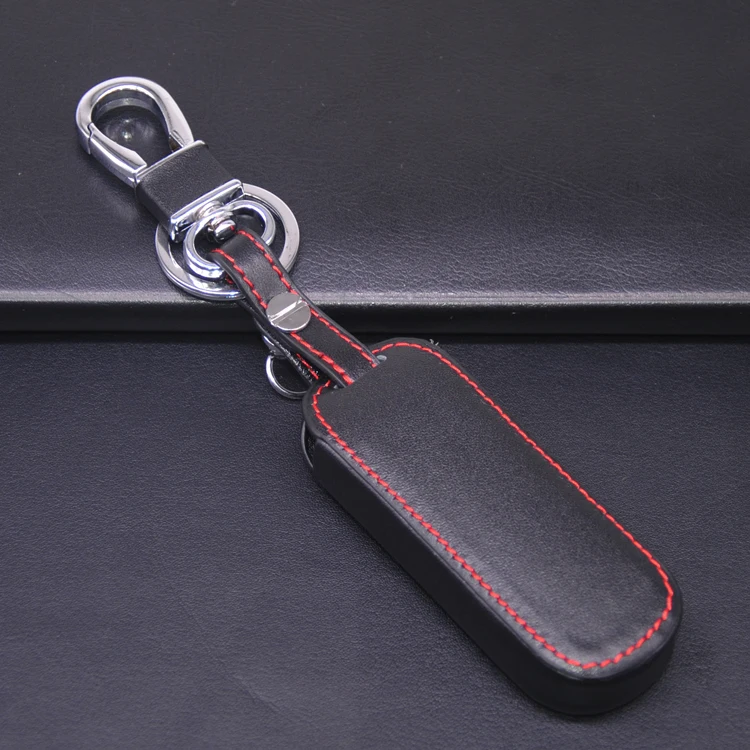 Xinyuexin кожаный чехол для ключей для Mazda 3 5 6 8 CX5 CX7 CX9 M6 GT дистанционный ключ с брелком 4 кнопки без логотипа