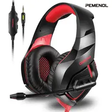 Pemenol K1 B PS4 Gaming Headset Casque Wired PC Stereo Earphones Headphones With Mic Game Earbuds For Computer Nex Xbox Tablet Pemenol K1 B PS4 Gaming Headset Casque Wired PC Stereo Earphones Headphones With Mic Game Earbuds For Computer Nex Xbox Tablet