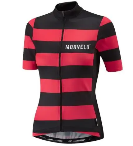 016 Morvelo Лето Vélo Для женщин Топ дышащий велосипед Велосипедная форма спортивный мотобайк костюм для велоспорта из шерсти рубашка Ropa Ciclismo - Цвет: 016