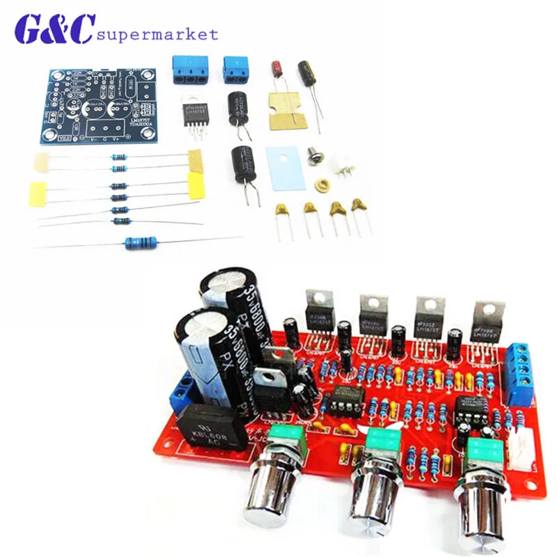 20 Вт HIFI LM1875T моно канальный усилитель плата стерео аудио модуль комплект для DIY |