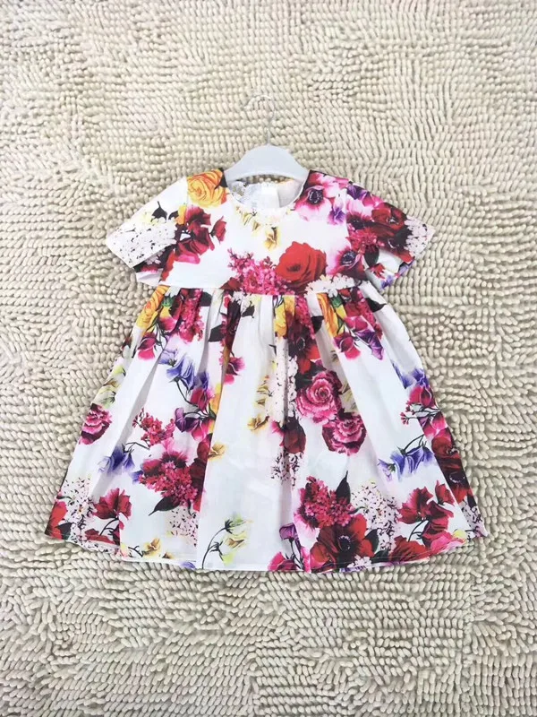 

High quality 2019 new brand Baby Dress For Girls Formal Wedding Party Dresses Kids Princess Dress Children Girls Clothing