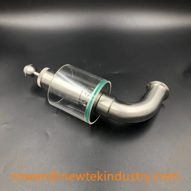 1.5in.(OD 50,5 мм) зажатый предохранительный клапан SS304 из нержавеющей стали Tri Clamp распорное устройство Spundapparat