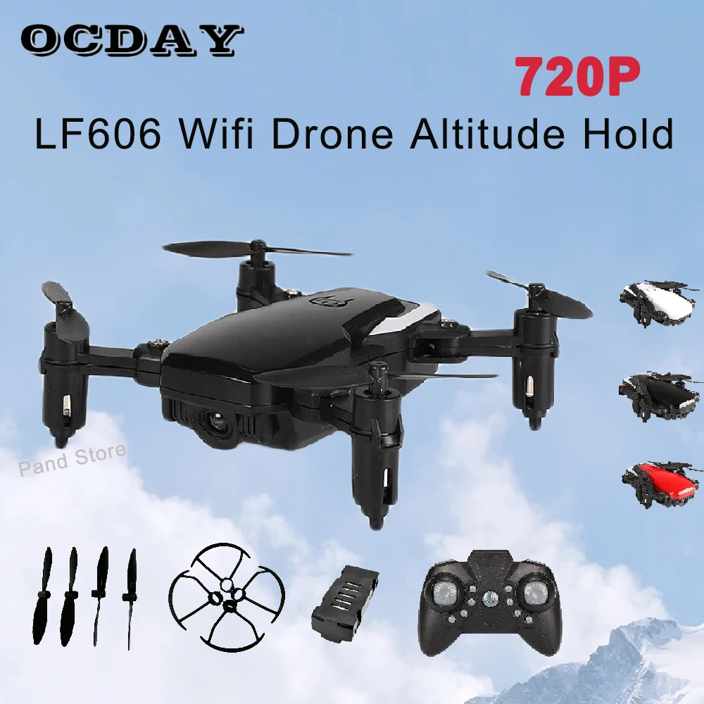 Дрон складной 480P 720P 2 4G Wi-Fi FPV функция удержания высоты | Игрушки и хобби