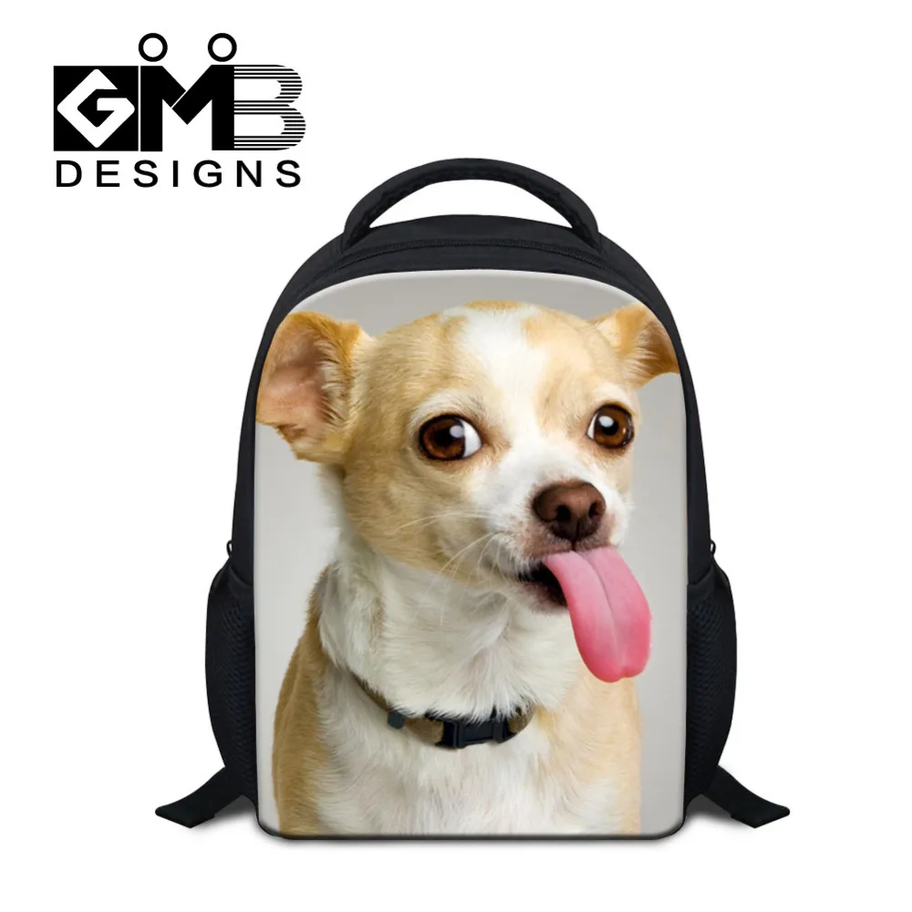 Dispalang Dog Print Small School Bags For Baby Preschool Cat Backpack