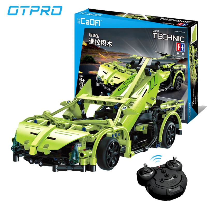 blocks remote control car