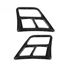 Углеродного волокна руль, наклейки для автомобиля BMW аксессуары для интерьера