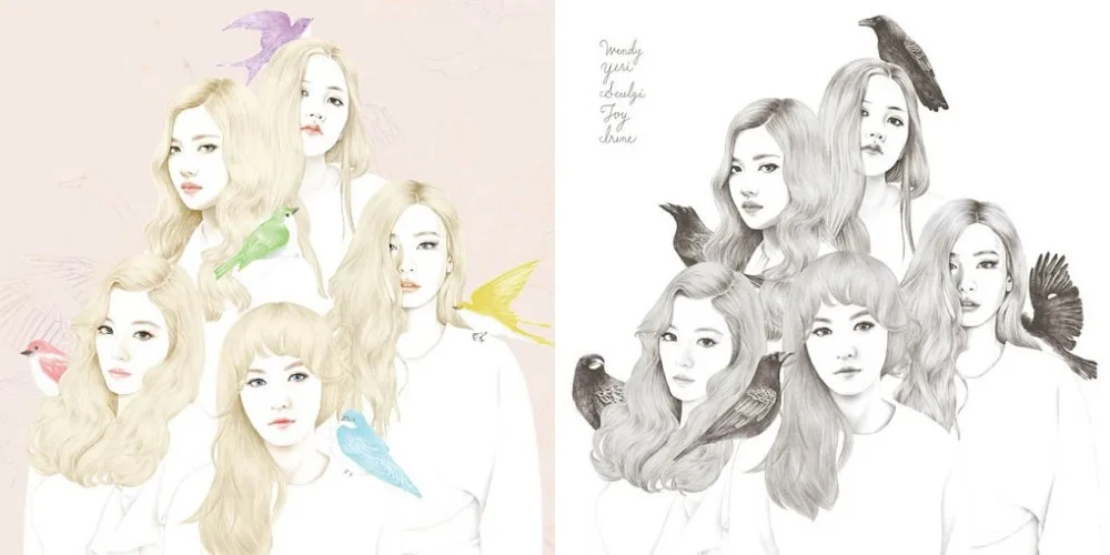 Red Velvet Ice Cream Cake Album Automatic Version Greenstarcandy