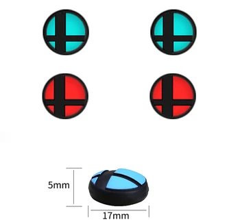 

4pcs Anti-skid Analog Grips Cap for Nintend Switch NS Game Console Silicone Protection joystick Cap Cover