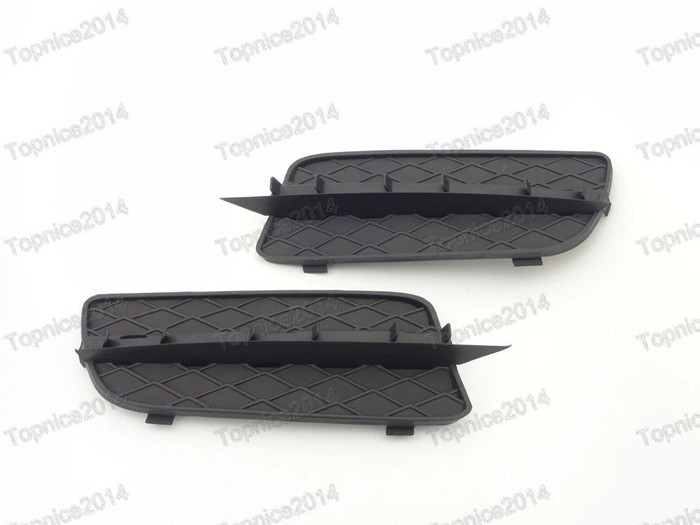 1Pair Replacement Front Bumper Grille Grill Covers For BMW X5 E70 2007 2010
