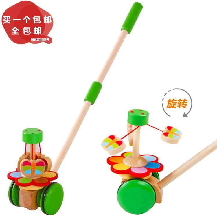 Enfant En Bas Age De Bande Dessinee Jouet Panier Bebe Bebe 1 3 Ans Enfant En Bois Unique Push Push Aliexpress