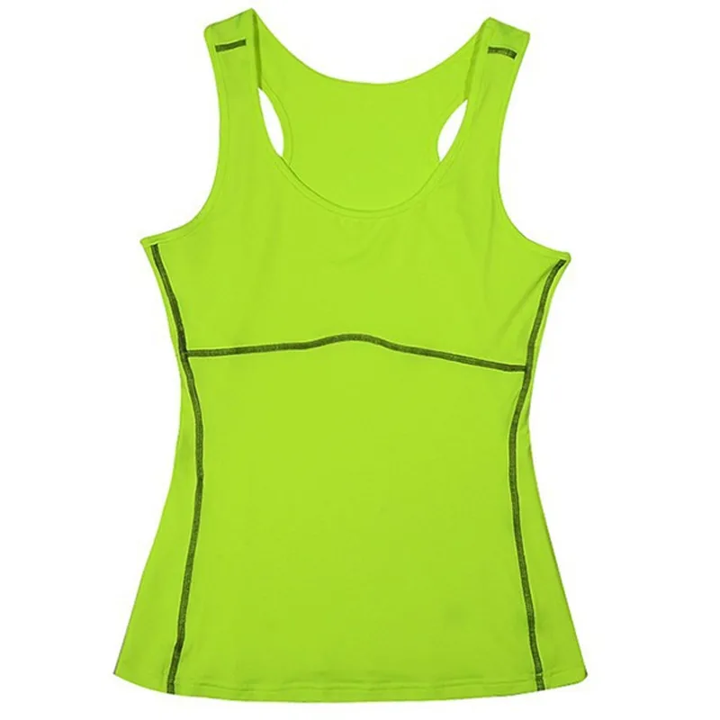 

Women Fast Dry Sports Yoga Tank Top Compression Bright Color Loose Vest