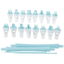 10 шт./компл. для придания формы мастике Die Еда Класс сахар цветок формочек для выпечки Кухня гаджеты Пластик DIY Инструменты Аксессуары для форм