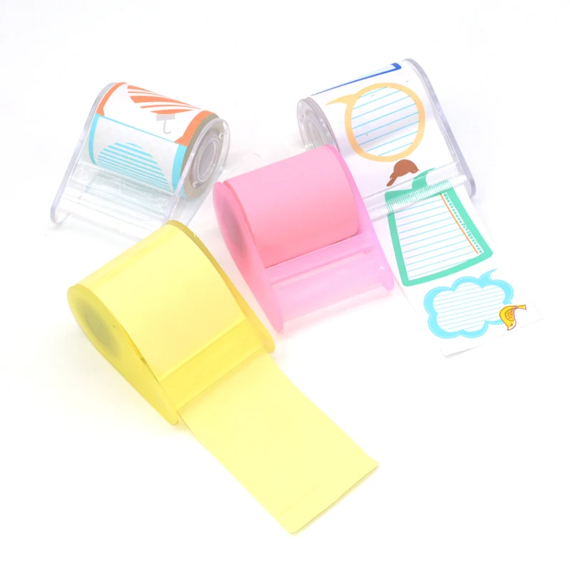 

Kawaii Stationery Sticky Notes Planner Stickers Memo Pad Cute Emoji Notepad Office Decoration School Supplies Roll Scrapbook