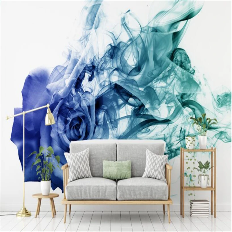 

beibehang wall papers home decor Custom Modern Abstract Nordic Rose Mural Wallpaper TV Background wallpaper for kids room behang