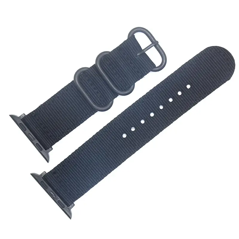 2018 Orange Hot Sale Nylon Strap for Apple Watch Band Series 3/2/1 Sport Bracelet Leather 42mm 38mm Strap for Iwatch Band 