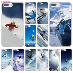 Жесткий чехол Lavaza Cool Alpine skiing для телефона iPhone XR XS X 11 Pro Max 10 7 8 6S 5 5S SE 4S 4