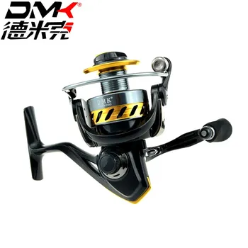 

DMK Spinning Fishing Reel 2000 3000 4000 5000 Size 9+1BB 5.2:1 Spinning WheeFull Metal Body Saltwater Boat Fishing Reel Wheel