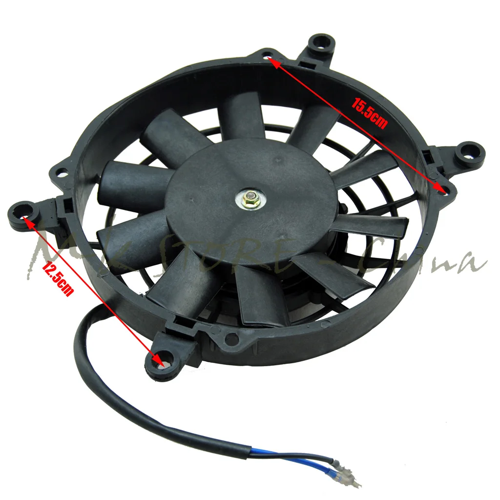 8" Inch Radiator Thermo Electric Cooling Fan 200c 250cc Quad Dirt Bike