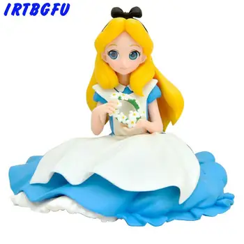 

Cinderella Crystalux Alice Q Edition Alice Big Eye Sprout Sit Posture Anime Figures Action Toy Figures Pvc Model Collection Gift