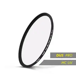 NiSi тонкий MC UV фильтр 40.5 49 52 55 58 62 67 72 77 82 95 105 мм Профессиональный Мульти -покрытие ультра тонкий протектор для Объективы для фотоаппаратов