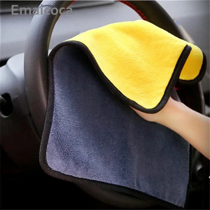 Emaicocar Car Washing Towel For BMW all series 1 2 3 4 5 6 7 X E FM