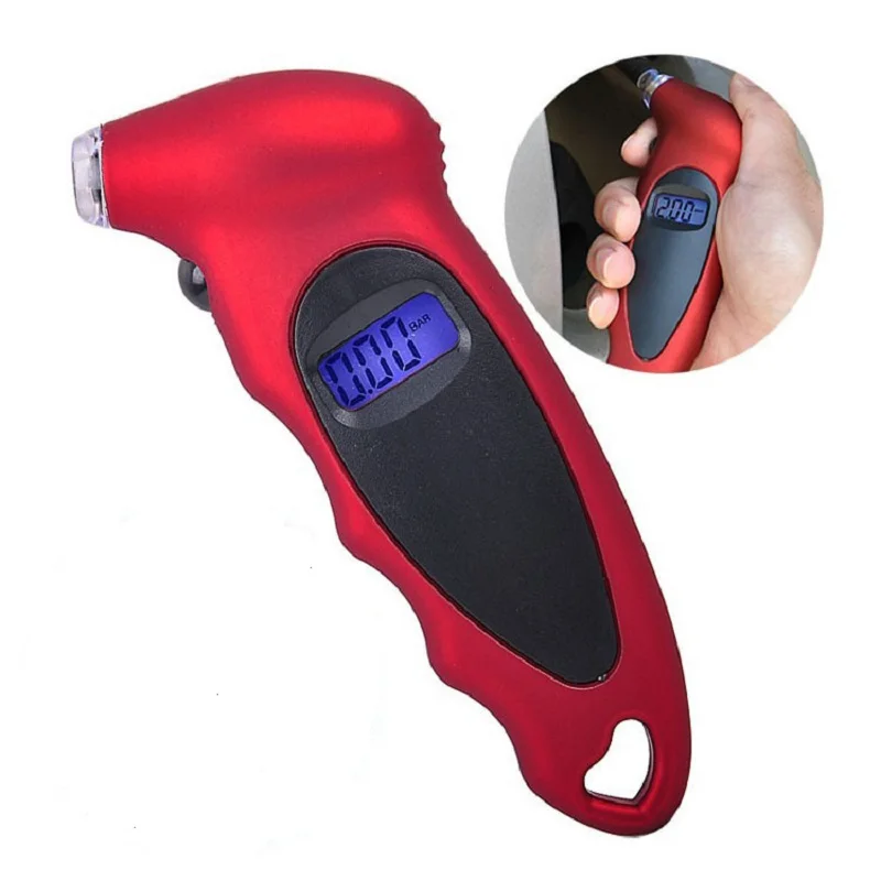 0 100Psi Car Motorcycle Bicycle Mini Digital Tire Gauge