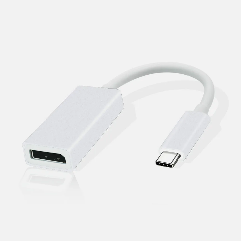 

USB 3.1 Type-c to DP Converter Cable USB-C to DisplayPort Adapter 4K UHD Video Connection for Laptop MacBook Pro 2015/2016