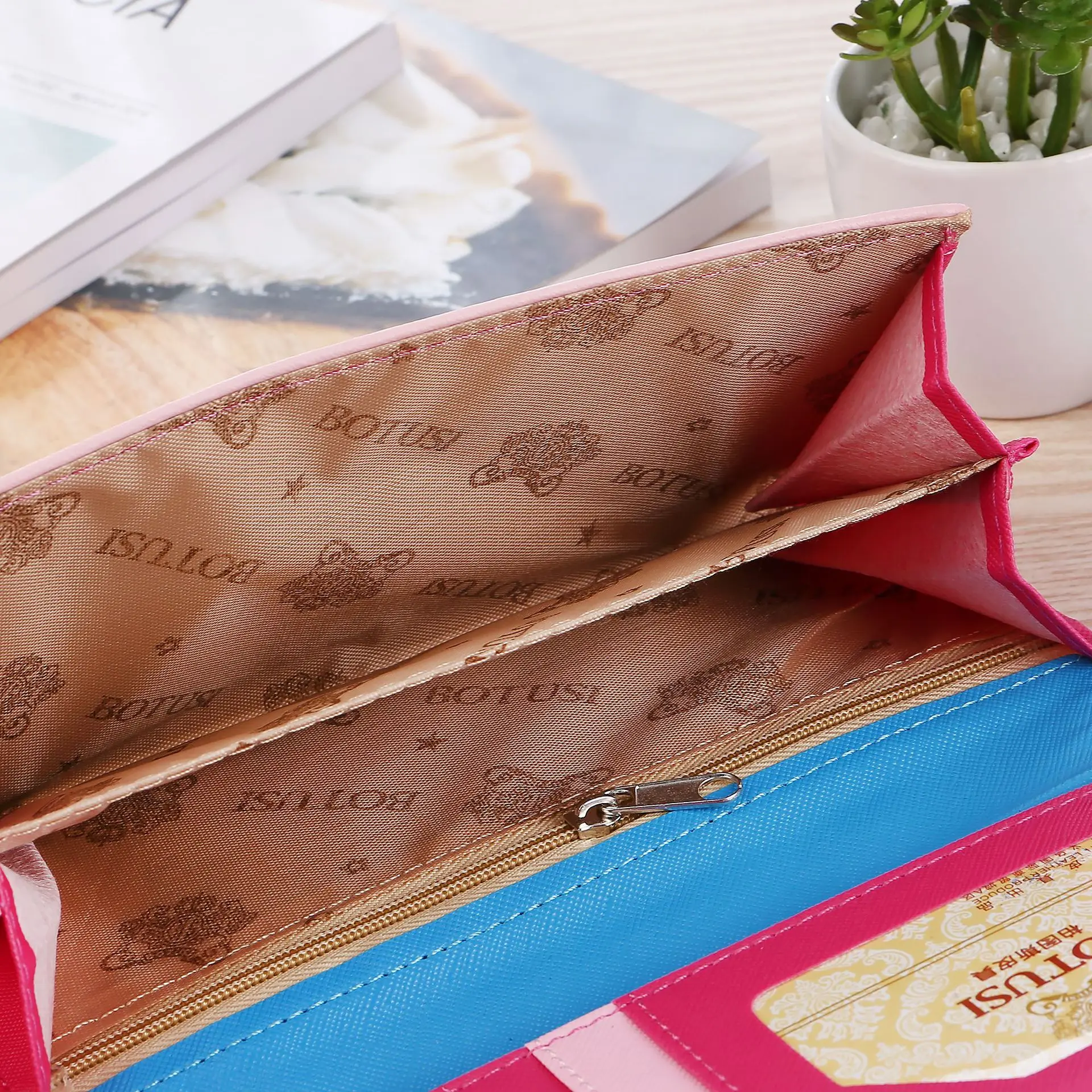 Женский кошелек с карманами длинный короткий отделениями для карт|women wallets|pocket