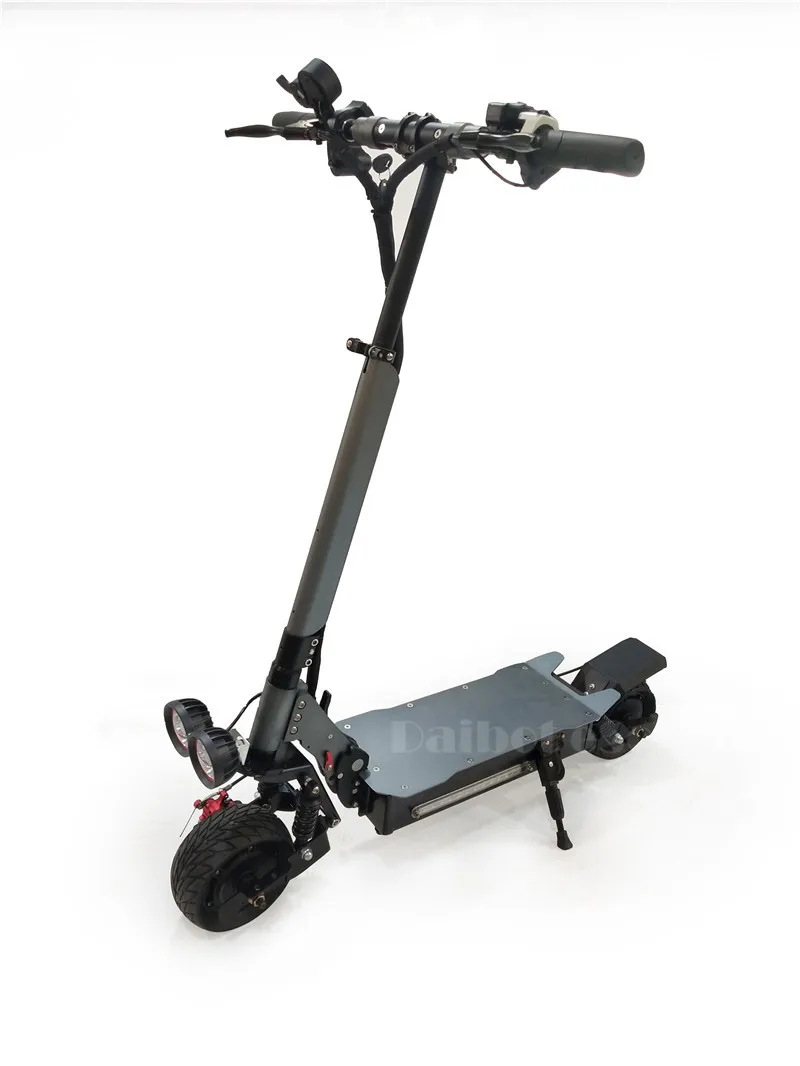 Daibot Electric Scooter Powerful Two Wheel Electric Scooters 8 Inch Double Drive 2000W 48V Portable Gold Scooter Adult Kick      (15)