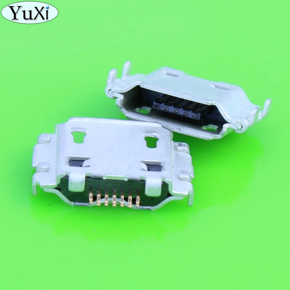 

YuXi 35pcs/lot 7Pin Micro USB connector charging port jack For Samsung S5830 I9220 I8150 S6888 S7230 N7000 S8300 I909 W899 Phone