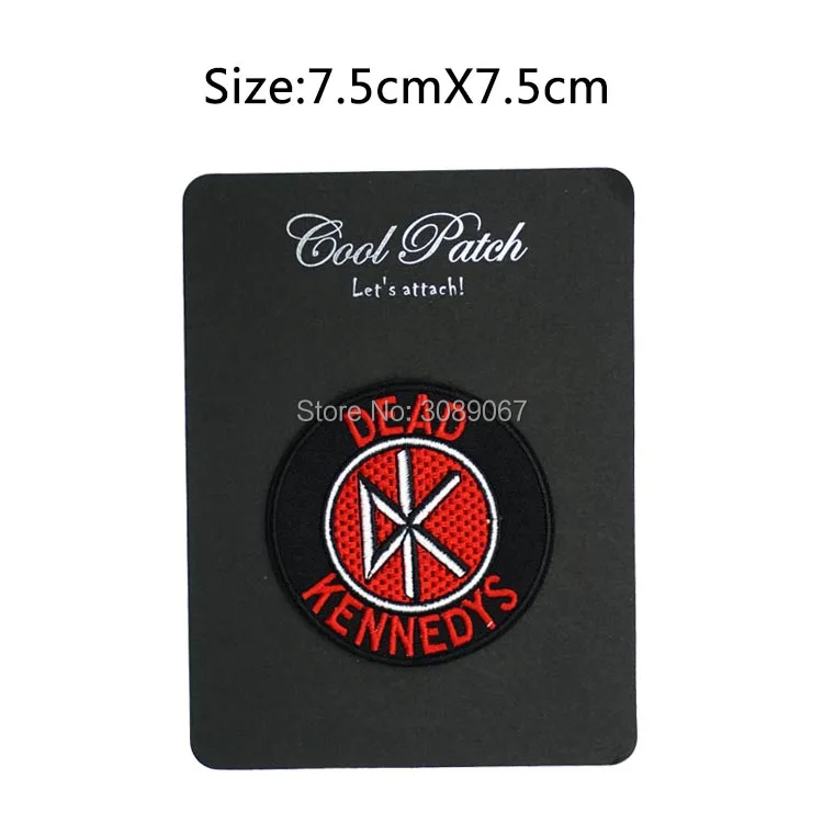 Patch Transfert Groupes De Rock Thermocollable /A Coudre DEAD KENNEDYS 