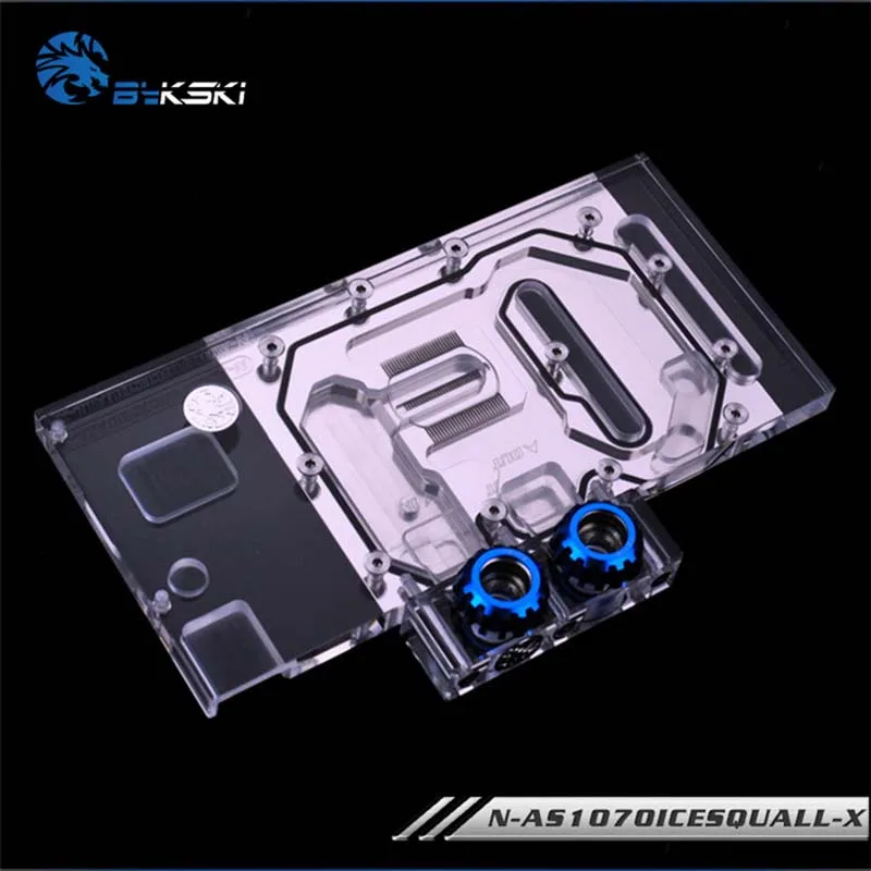 Водяной блок Bykski N AS1070ICES GPU для ASUS GTX1060 O3G/O6G GTX1070 O8G/O8G SI/O8G игровая полноэкранная